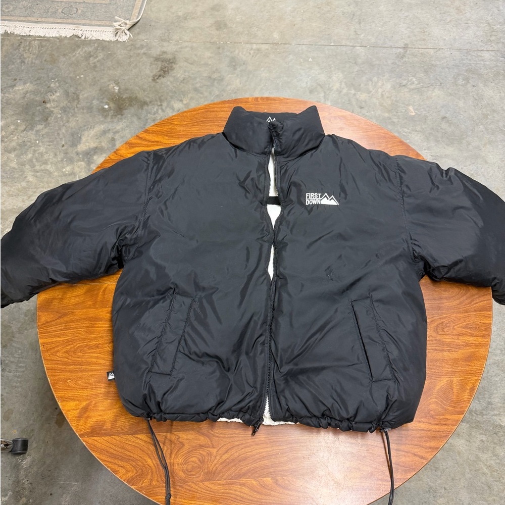 Men's Black Puffer Jacket